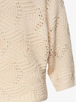 Pull chauve-souris encolure en u