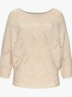 Pull chauve-souris encolure en u