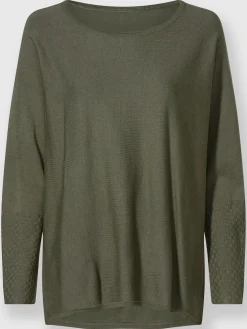 Pull chauve-souris joli motif structuré