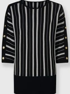 Pull chauve-souris motif à rayures exclusif