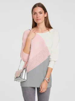Pull chauve-souris motif graphique