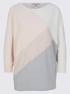 Pull chauve-souris motif graphique