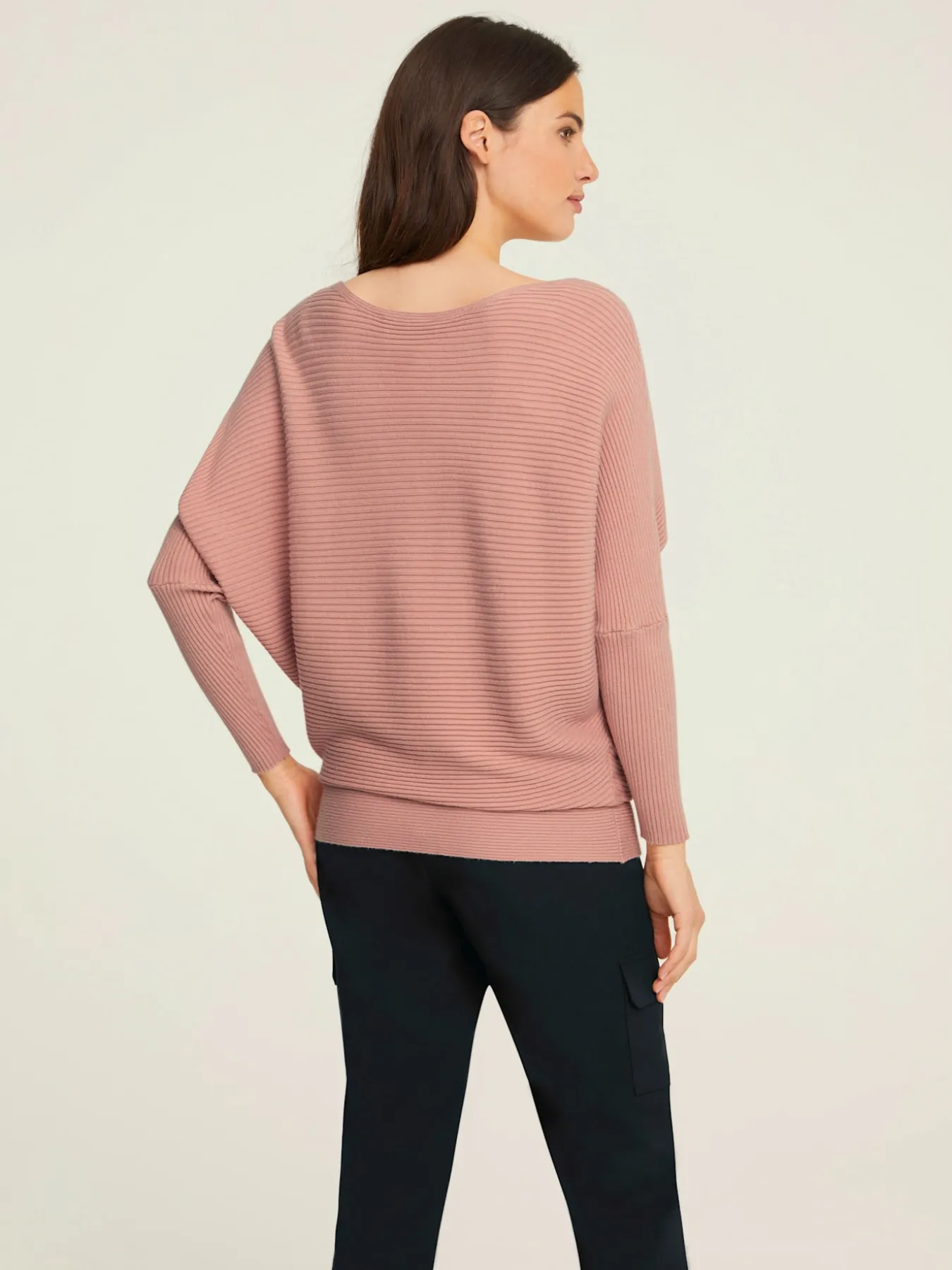 Pull chauve-souris pull ample tendance