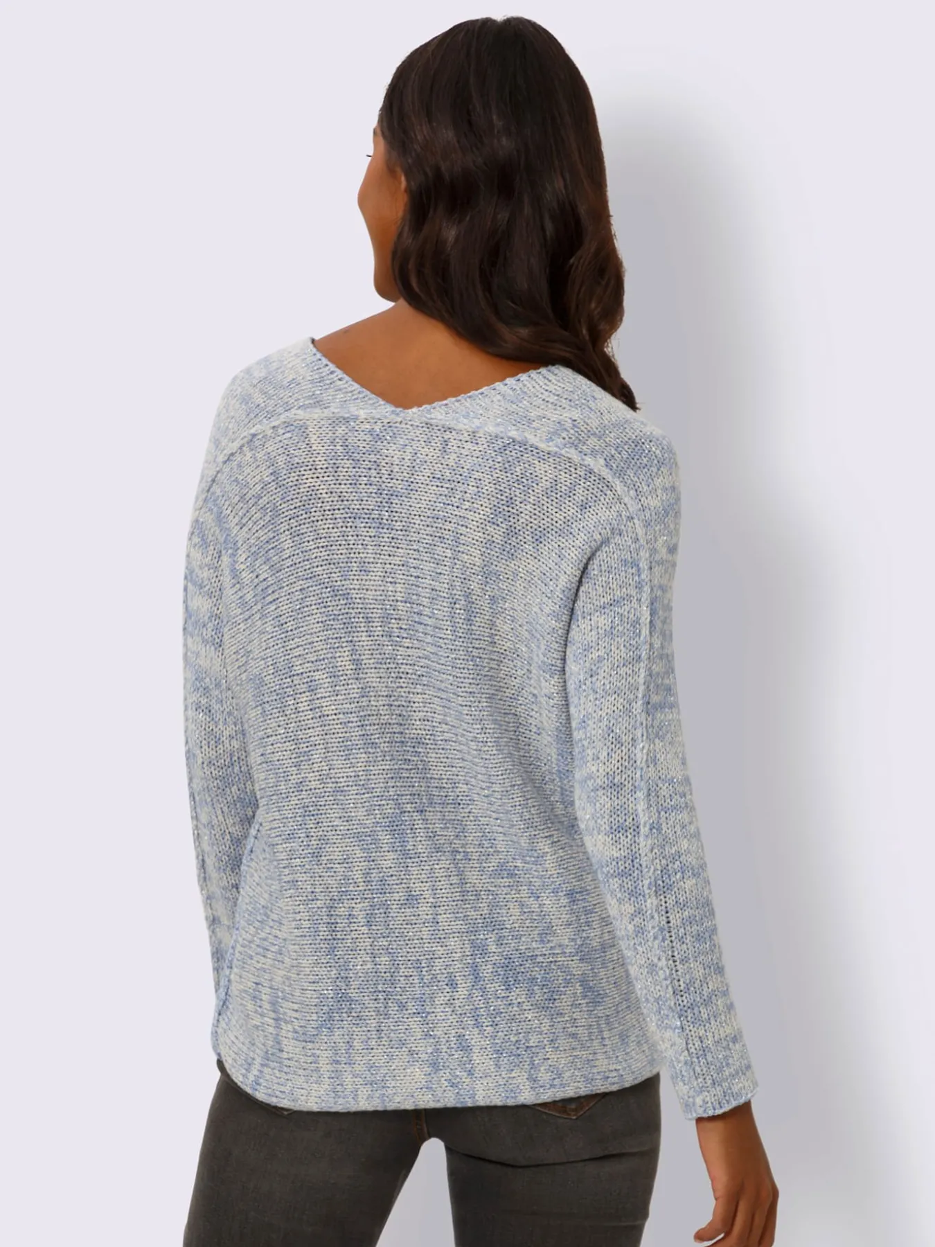 Pull chauve-souris tricot doux