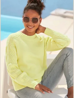 Pull col rond encolure ronde