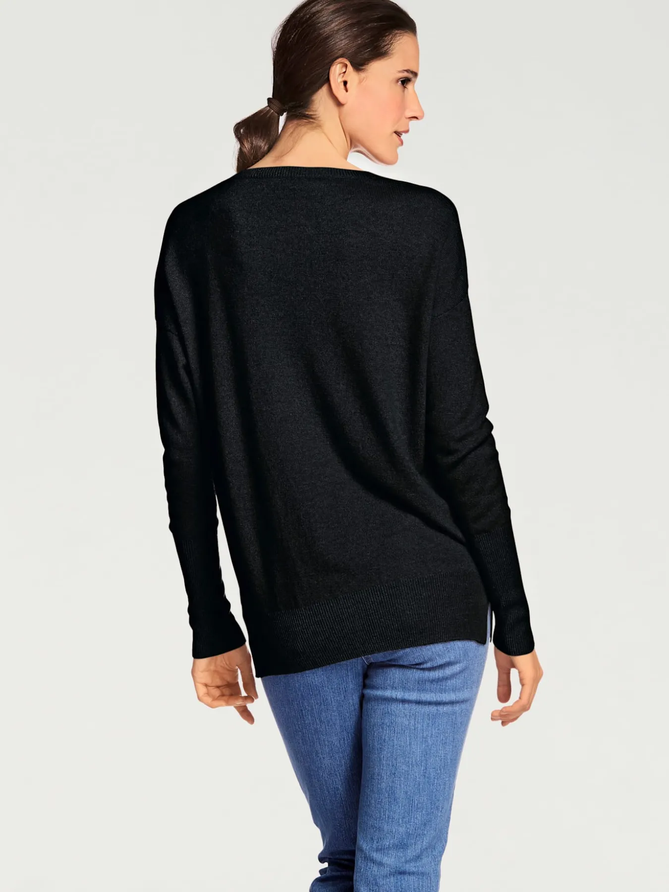 Pull en cachemire basique facile à associer