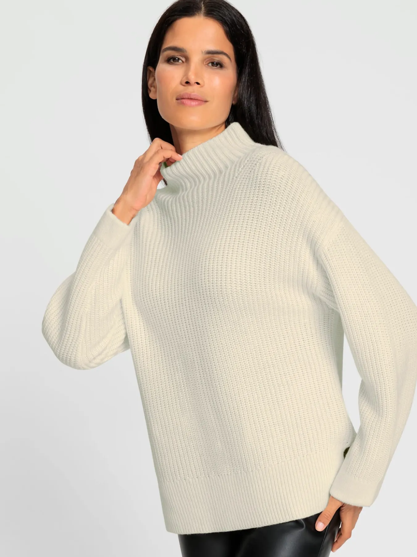 Pull en tricot 5% cachemire