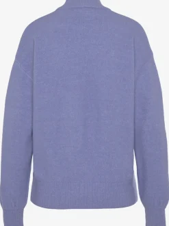 Pull en tricot à col montant
