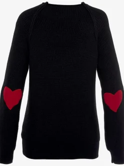 Pull en tricot à col montant