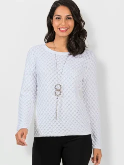 Pull en tricot 60% coton