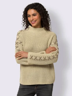 Pull en tricot 50% coton