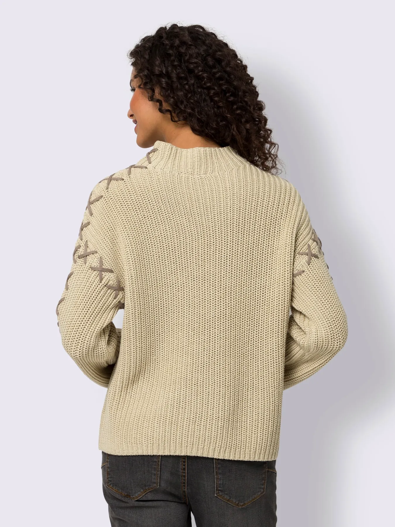 Pull en tricot 50% coton