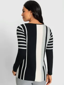 Pull en tricot 66% viscose