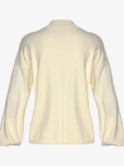 Pull en tricot avec petit col montant