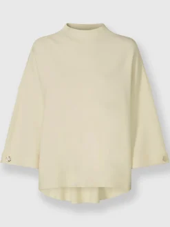Pull en tricot boutons fantaisie
