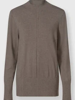 Pull en tricot col montant tendance