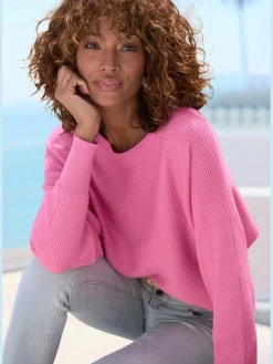 Pull en tricot coupe ample décontractée
