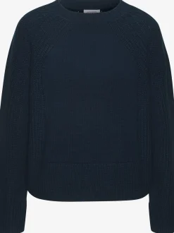 Pull en tricot encolure ronde