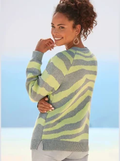 Pull en tricot encolure ronde