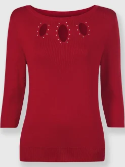 Pull en tricot fin 55% coton