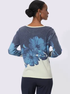 Pull en tricot fin 30% laine