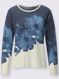 Pull en tricot fin 30% laine