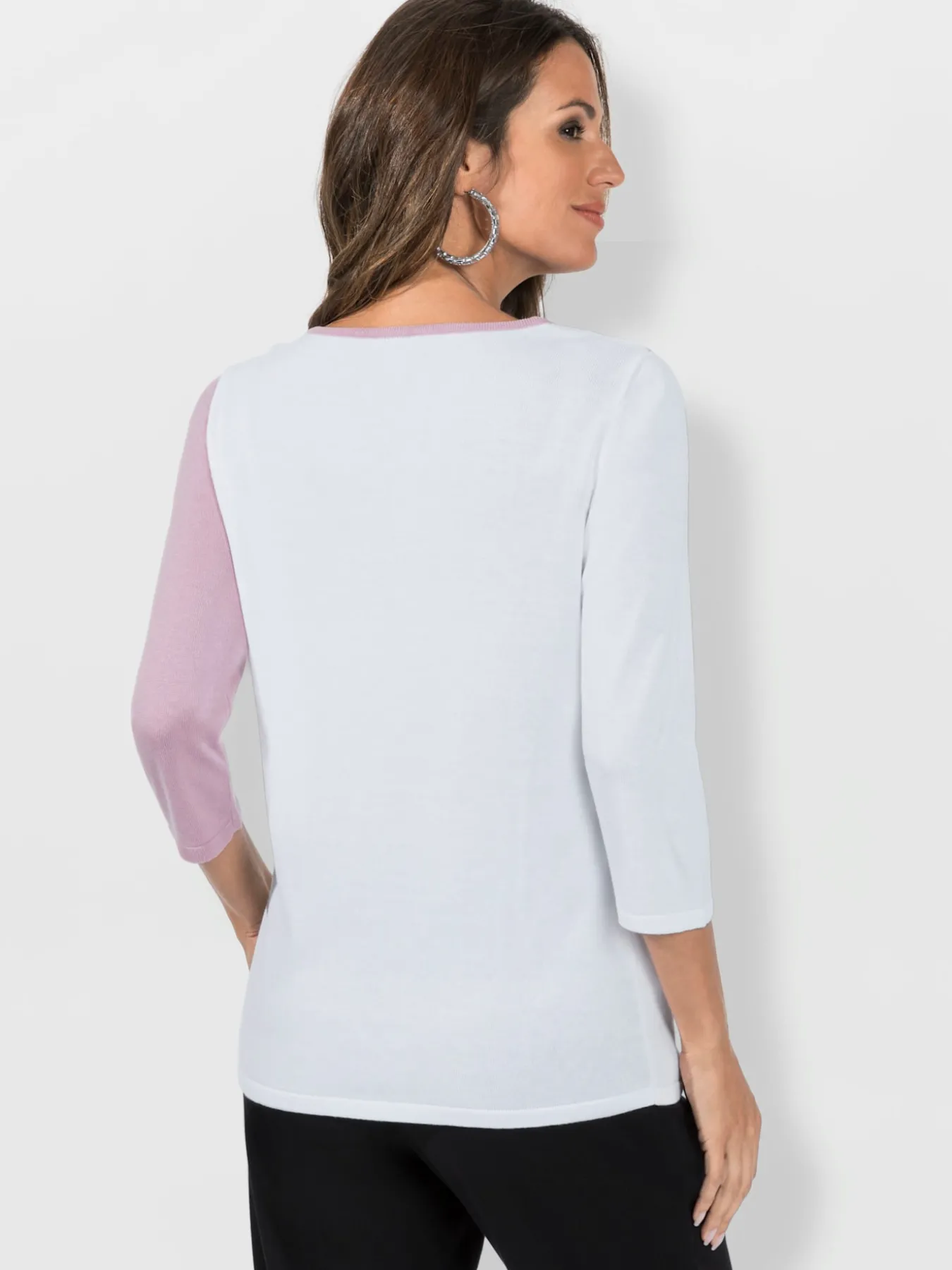 Pull en tricot fin 60% viscose