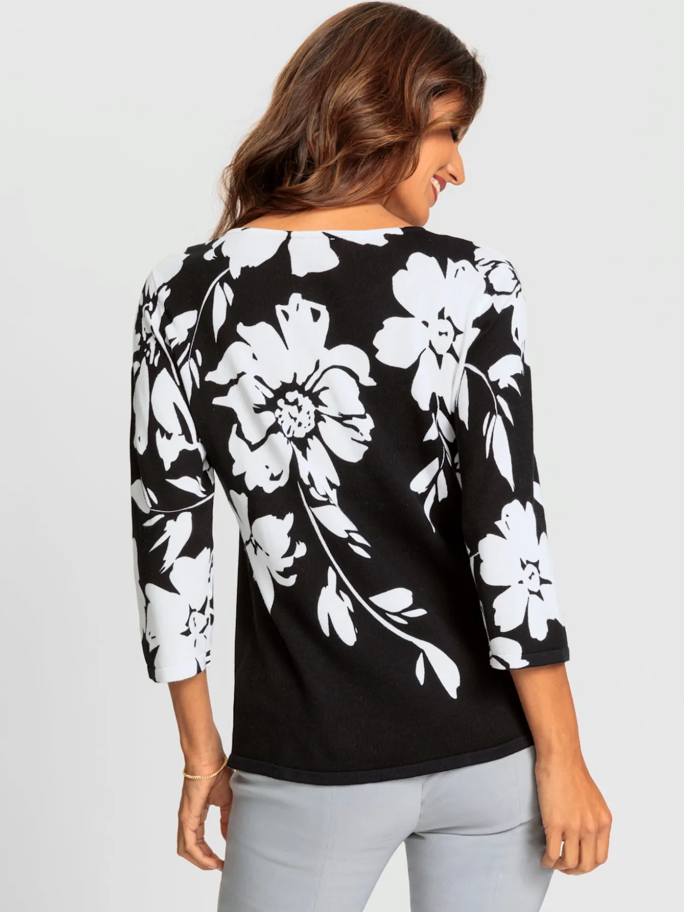 Pull en tricot fin 60% viscose