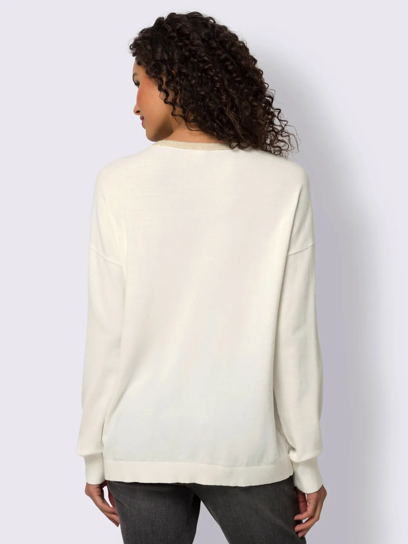 Pull en tricot fin 50% viscose