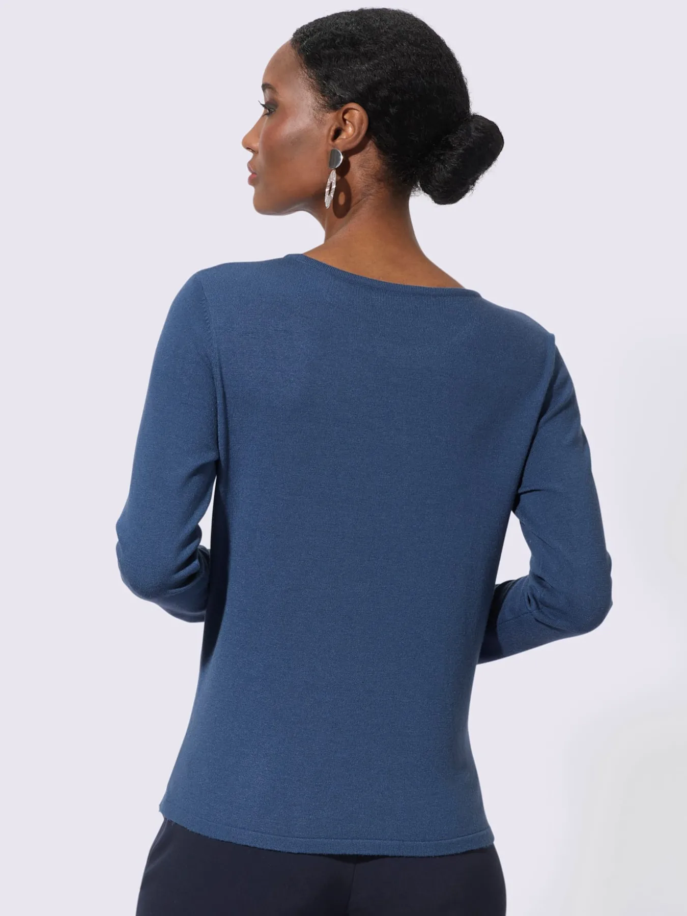 Pull en tricot fin 50% viscose