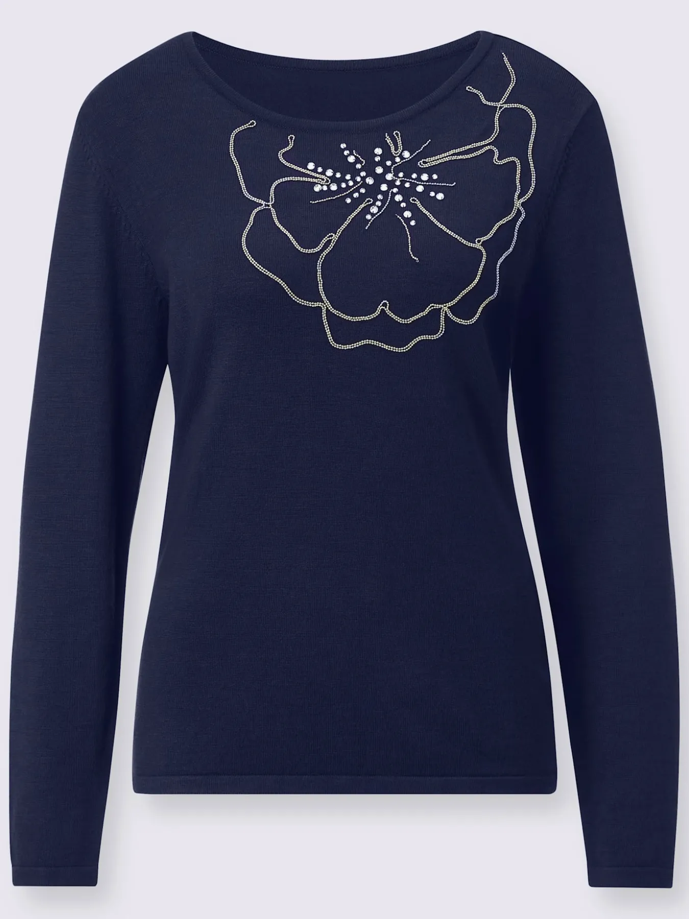 Pull en tricot fin avec viscose (ecovero)