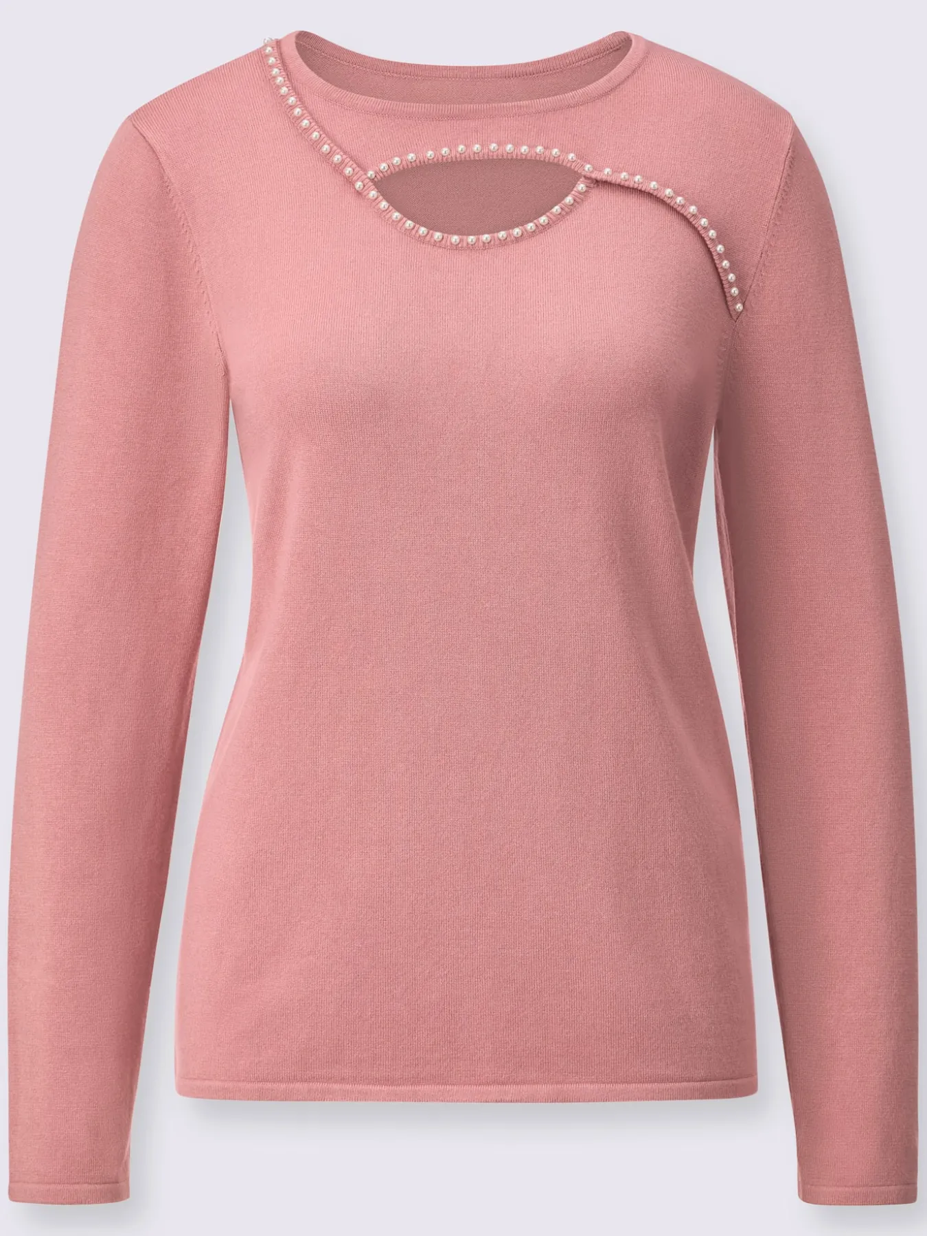 Pull en tricot fin avec viscose (ecovero)