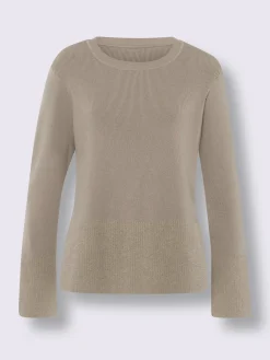 Pull en tricot fin fil fantaisie doux