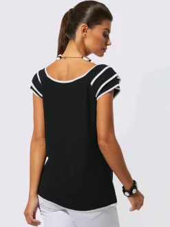Pull en tricot fin mélange de viscose doux
