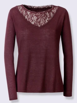 Pull en tricot fin tricot soigné