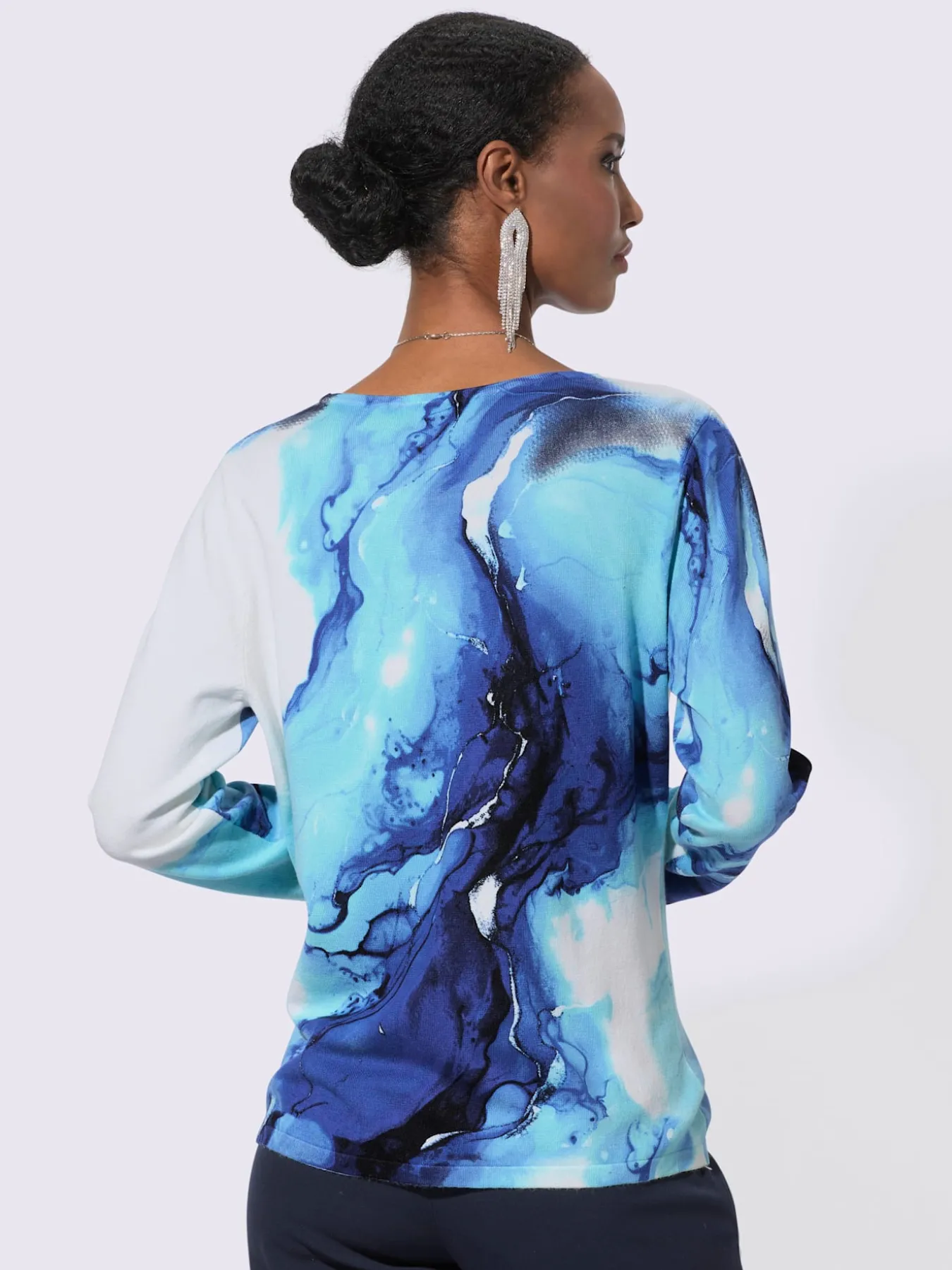 Pull en tricot fin viscose