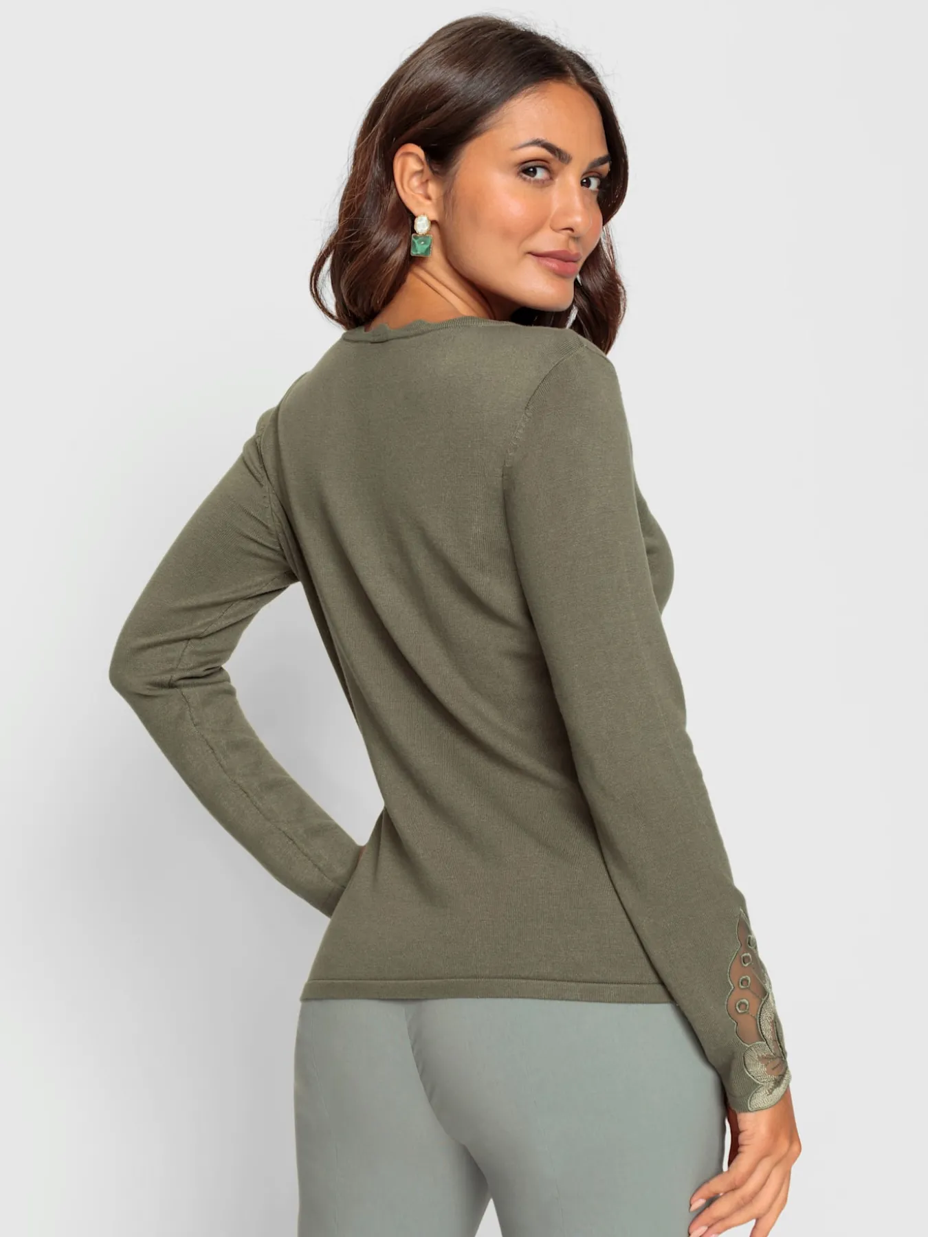 Pull en tricot fin viscose