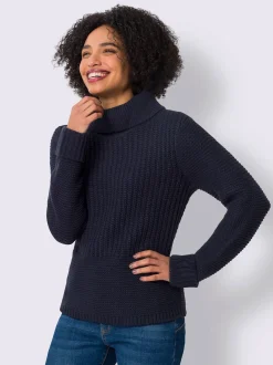 Pull en tricot motif tricoté tendance
