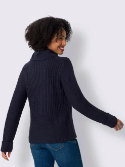 Pull en tricot motif tricoté tendance