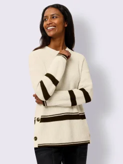 Pull en tricot pur coton