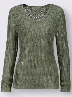 Pull en tricot superbe fil fantaisie