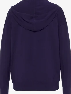 Pull en tricot sweat à capuche en tricot avec encolure en v