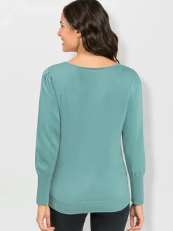 Pull en tricot tricot fin