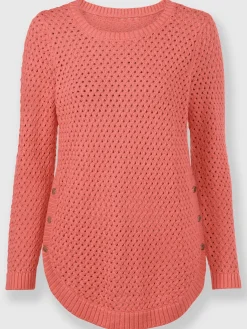 Pull encolure ronde 50% coton