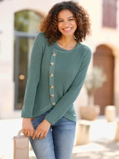 Pull encolure ronde 50% coton