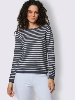 Pull encolure ronde 30% laine vierge (mérinos)