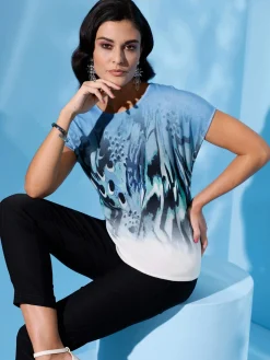 Pull encolure ronde 50% lyocell