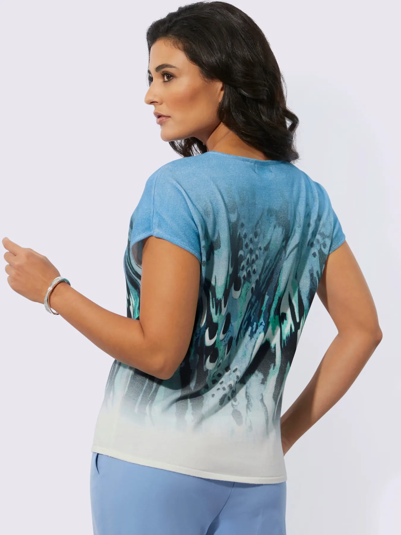 Pull encolure ronde 50% lyocell