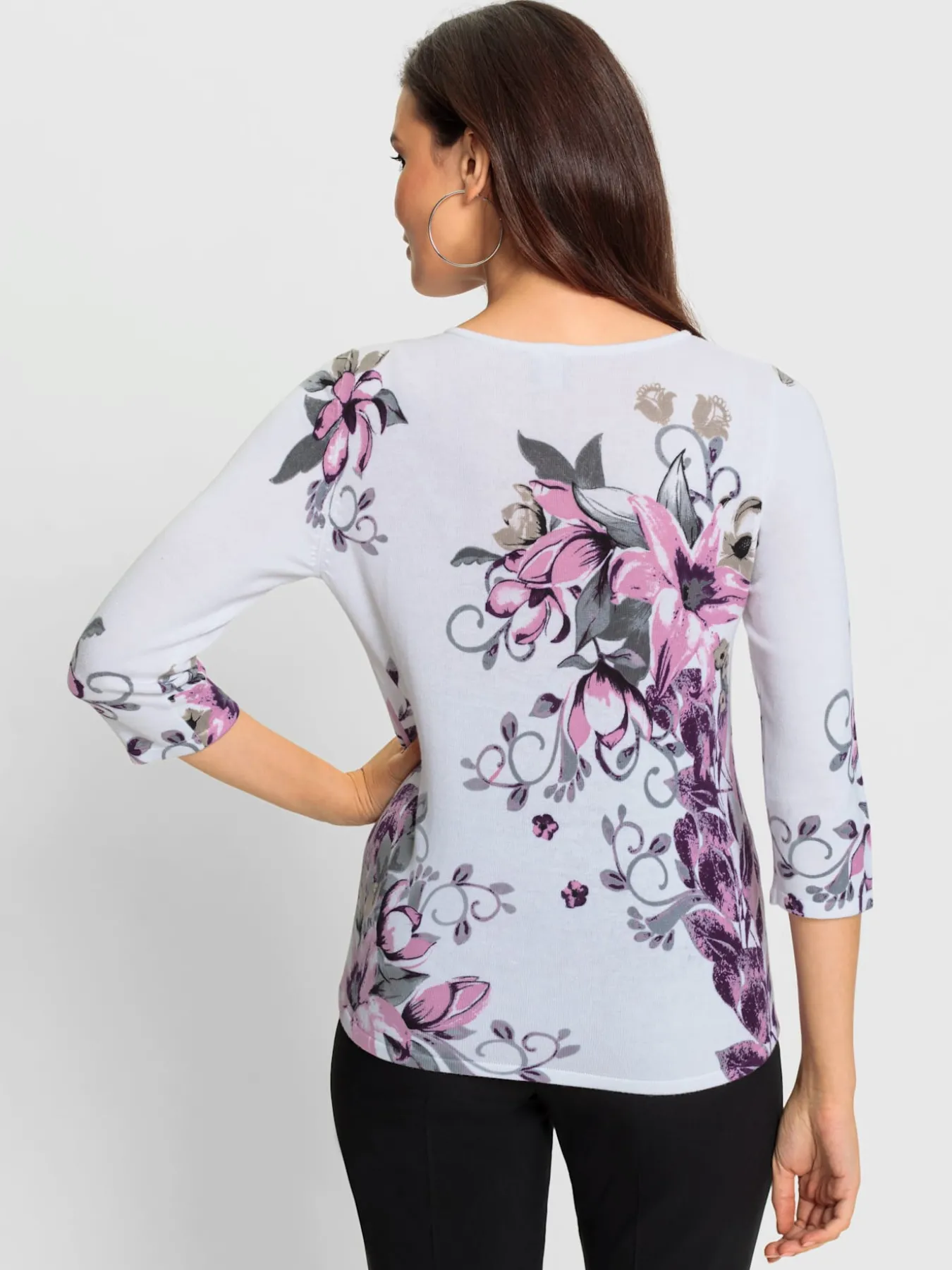 Pull encolure ronde 60% viscose