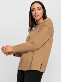 Pull encolure ronde 50% viscose